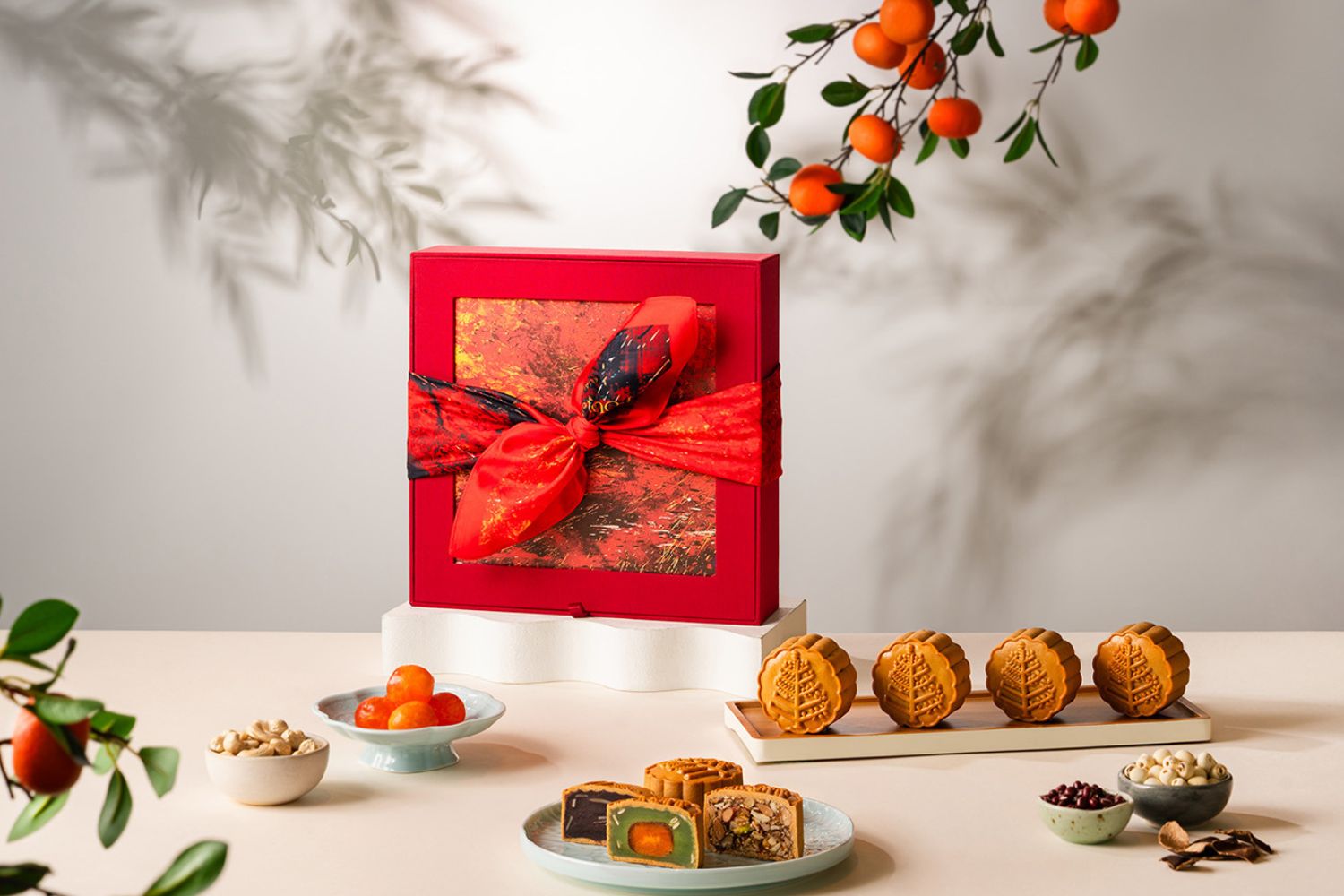Four Seasons Hotel Kuala Lumpur Handcrafted Mooncakes.