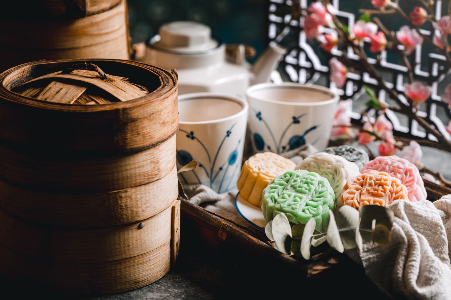 Luk Yu Tea House at The Starhill Dining Snow Skin Mooncakes.