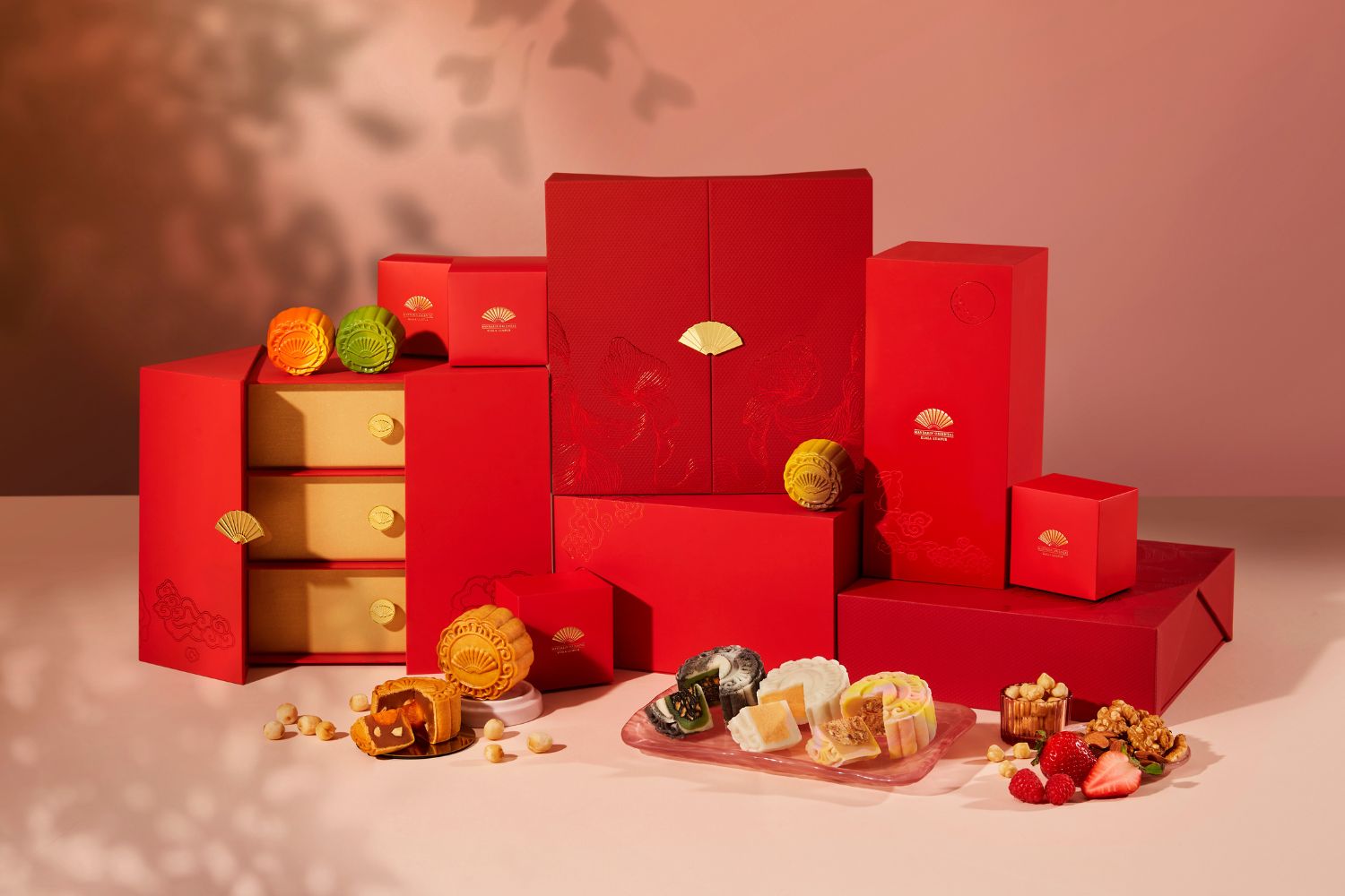 Mooncake set By Mandarin Oriental, Kuala Lumpur.