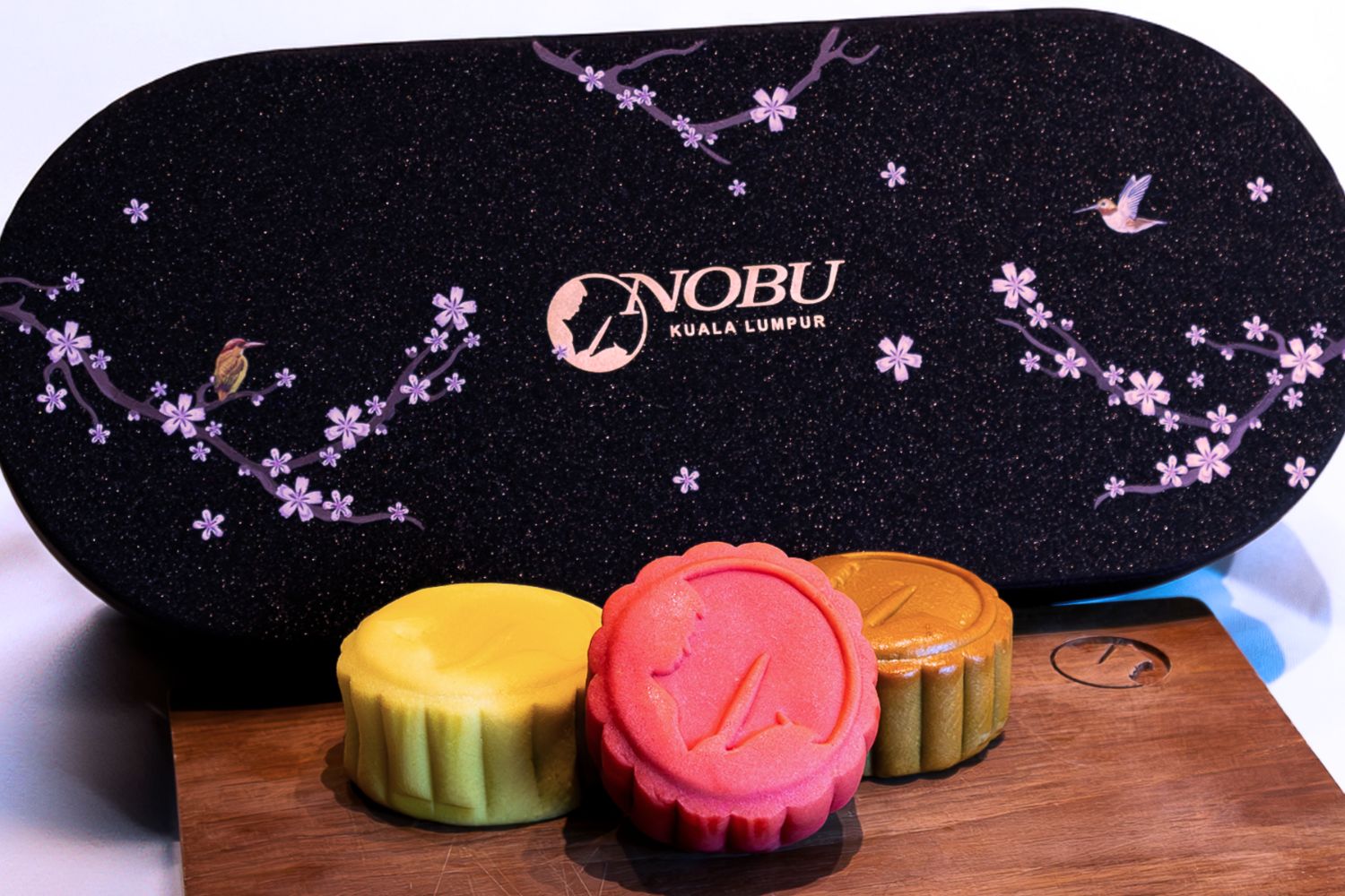 Nobu Kuala Lumpur Limited-Edition Mooncake Trio.