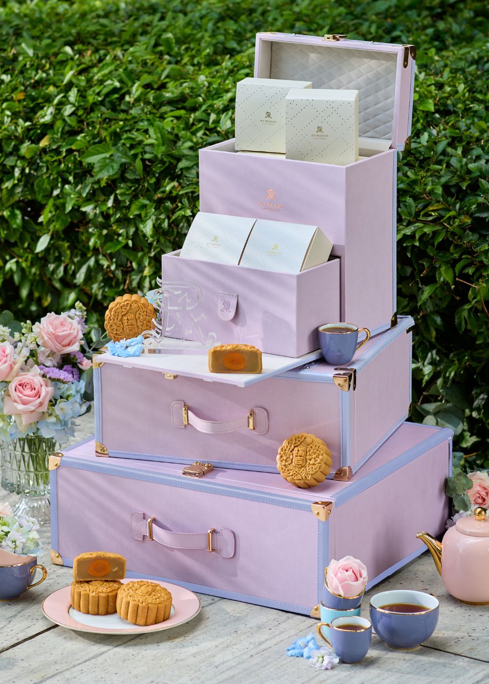 The Classic Mooncake Trunk by The St. Regis Kuala Lumpur.