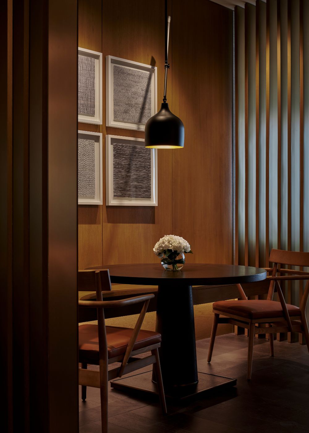 The Park Suite dining space at Park Hyatt Kuala Lumpur.