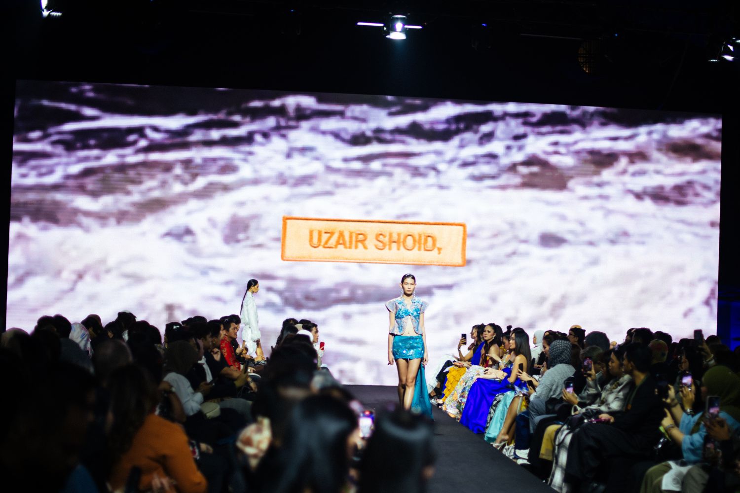 Uzair Shoid show in session.