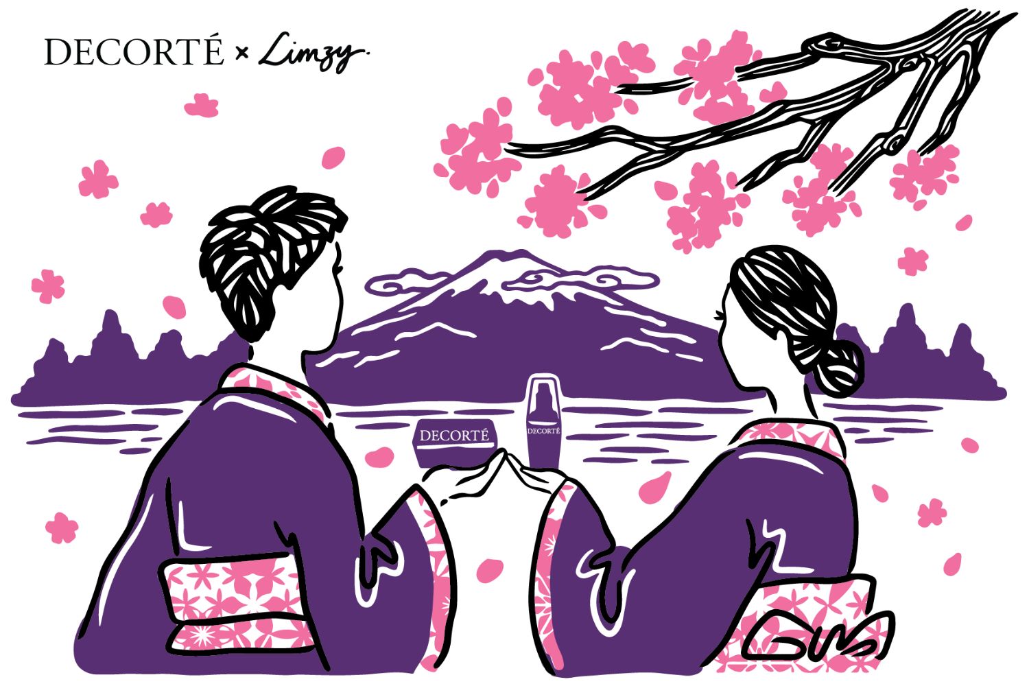 DECORTÉ x Limzy artwork collaboration