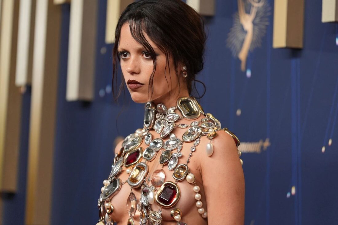From Jenna Ortega in Givenchy to Pedro Pascal in Celine, which of these Emmy Awards 2025 red carpet looks are you loving?