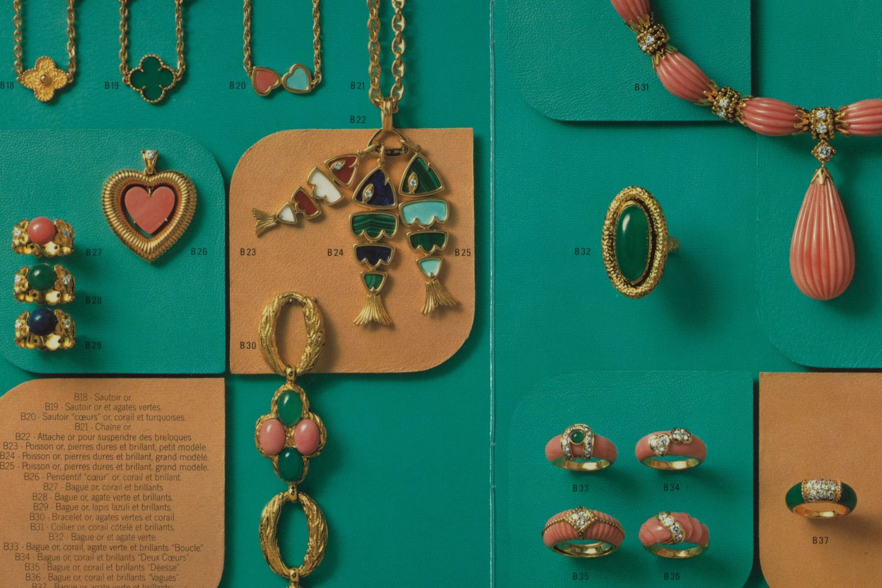 Van Cleef & Arpels catalogue, 1973, from Van Cleef & Arpels Archives.