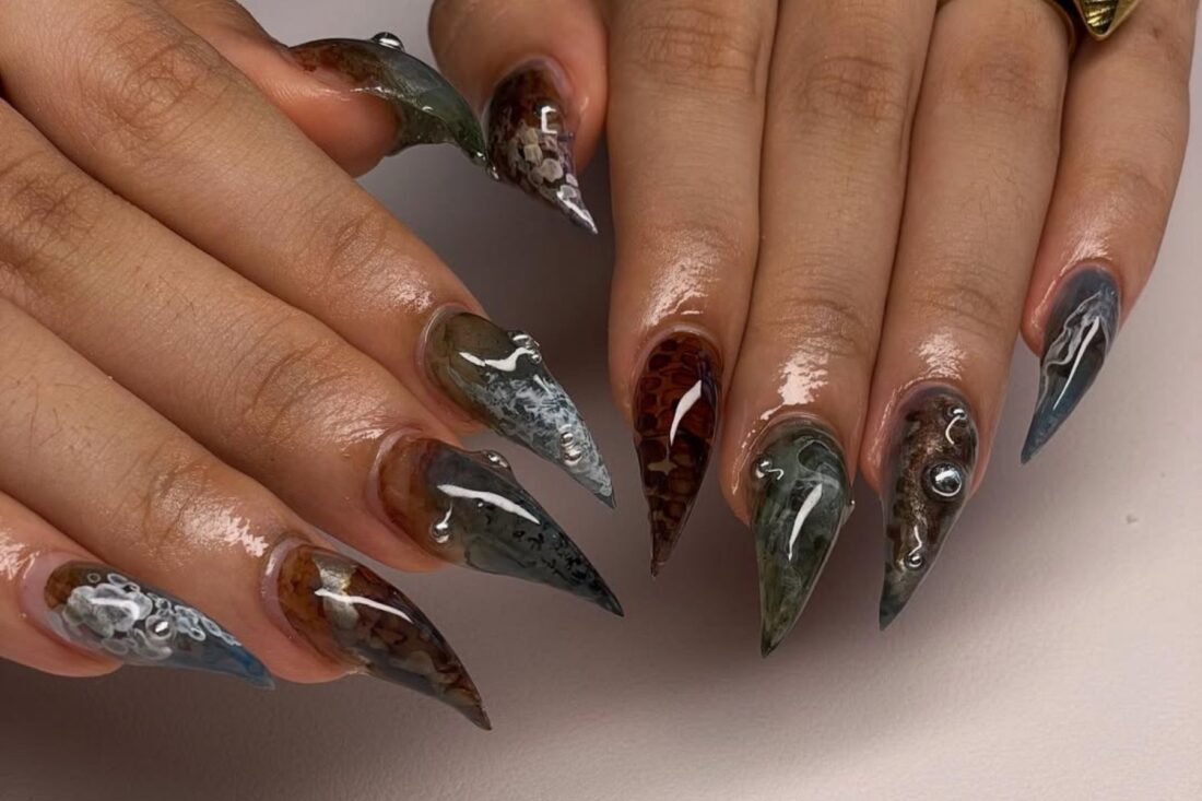 This is the best time to go wild with your manicure, and we’ve rounded up nine cute and creepy Halloween nails you should try this year.
