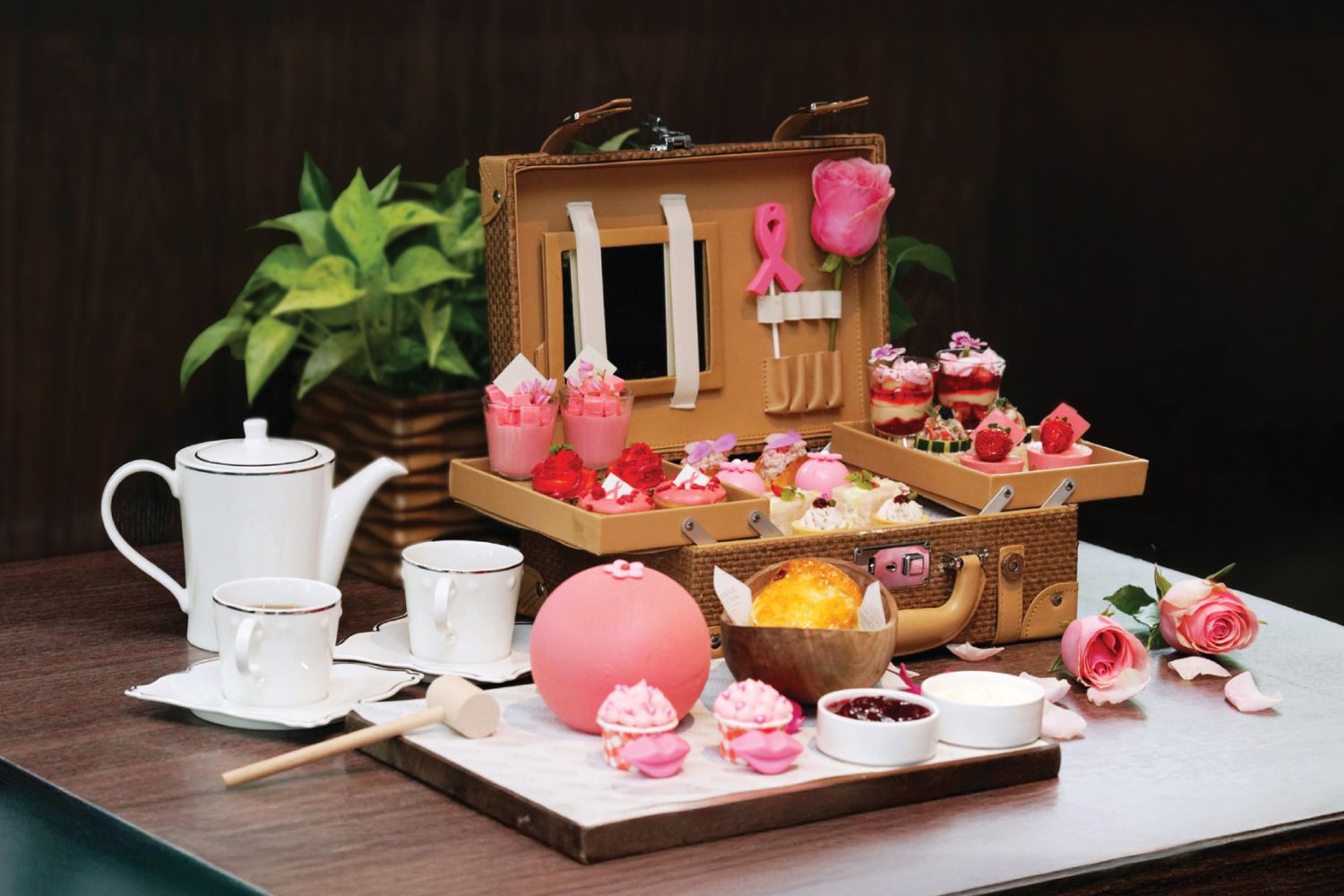 PARKROYAL COLLECTION Kuala Lumpur Pink Serenity Afternoon Tea.