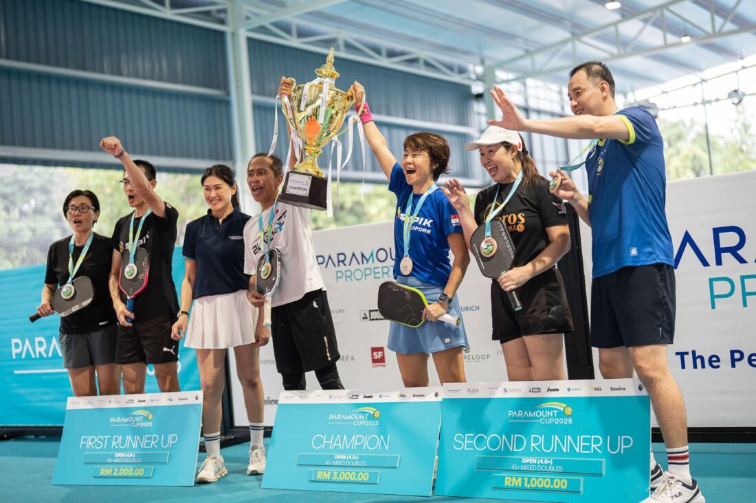 Over 700 players competed for RM112,500 as Paramount Cup 2025 served up four days of pickleball action at PLAYA Racquet Club in PARC Subang.