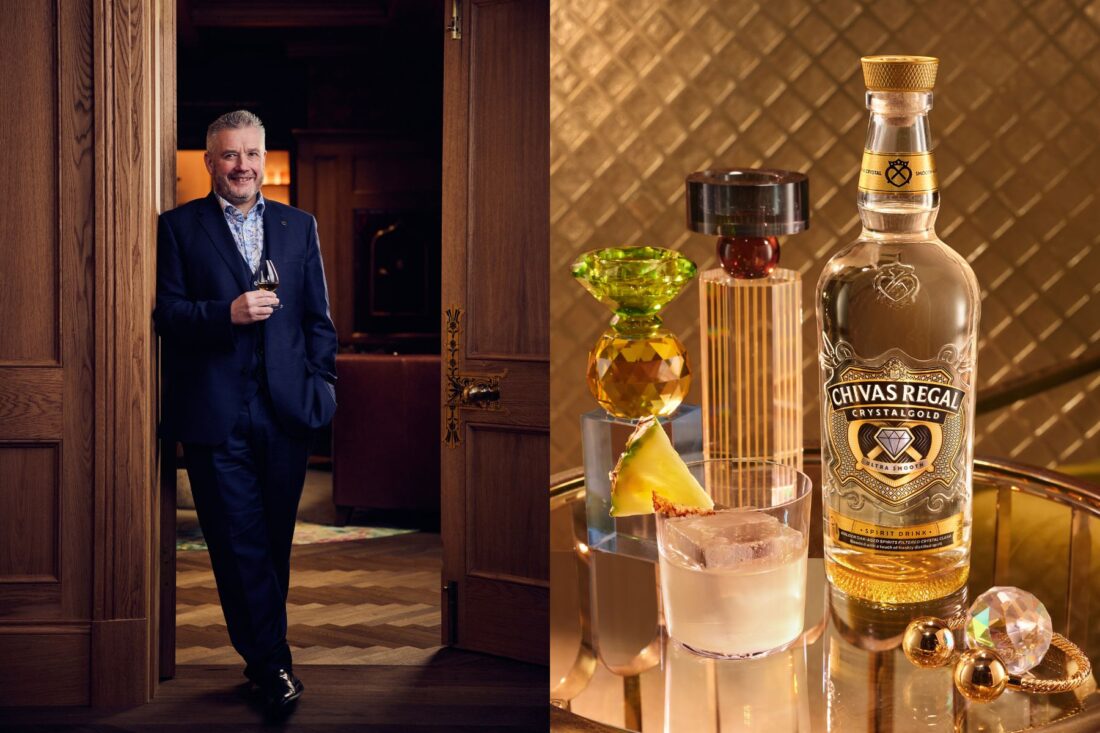 The whisky expert talks to us about the inception, process, and significance of creating a new spirit innovation – one that’s not technically a whisky – for Chivas Regal.