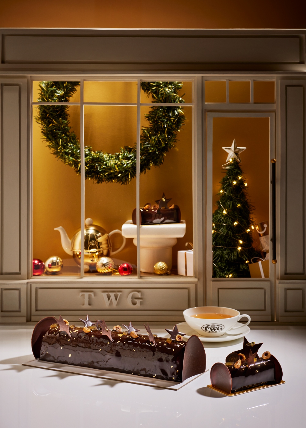 TWG Tea - Chocolate Hazelnut Yule Log