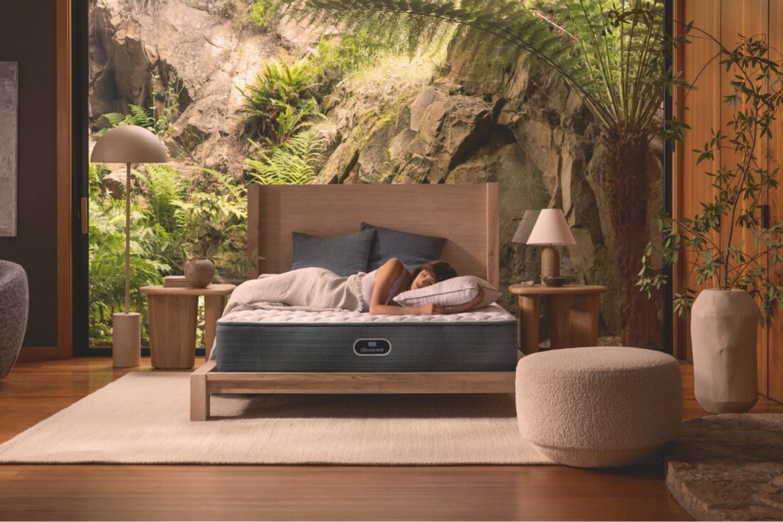 Simmons demonstrates how sleep begins with love with a campaign opening doors for couples to experience the best form of sleep and intimacy.