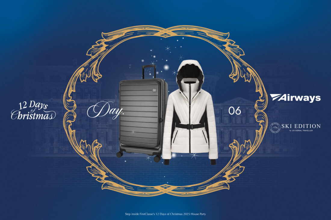 Halfway through counting down 12 days to Christmas, and you’re invited to join us and win exclusive prizes from Airways and Universal Traveller!
