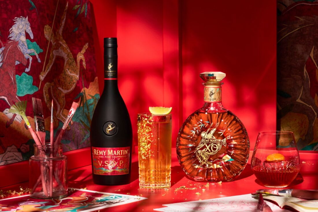 Rémy Martin welcomes the Year of the Horse with Lunar New Year limited-editions inspired by a striking new artwork by acclaimed Chinese artist Xue Song.
