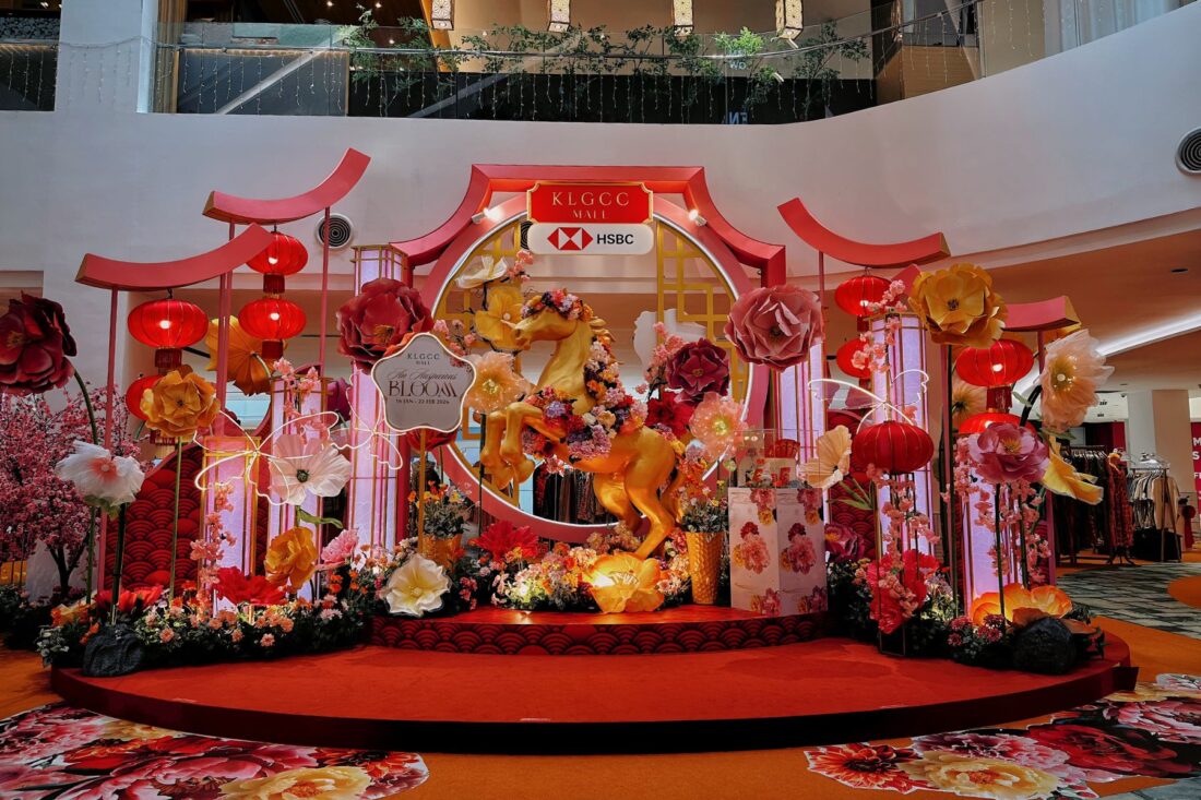 Experience An Auspicious Bloom at KLGCC Mall with cultural performances, creative workshops, and indulgent CNY menus.