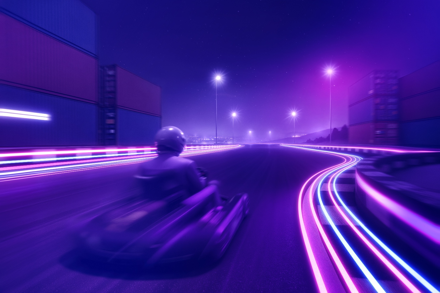 IQOS cargo karting in Portugal