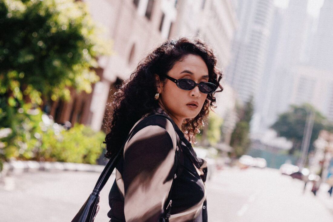 Nalisa Alia Amin navigates life on her own terms, charting independence in both her career and personal style.