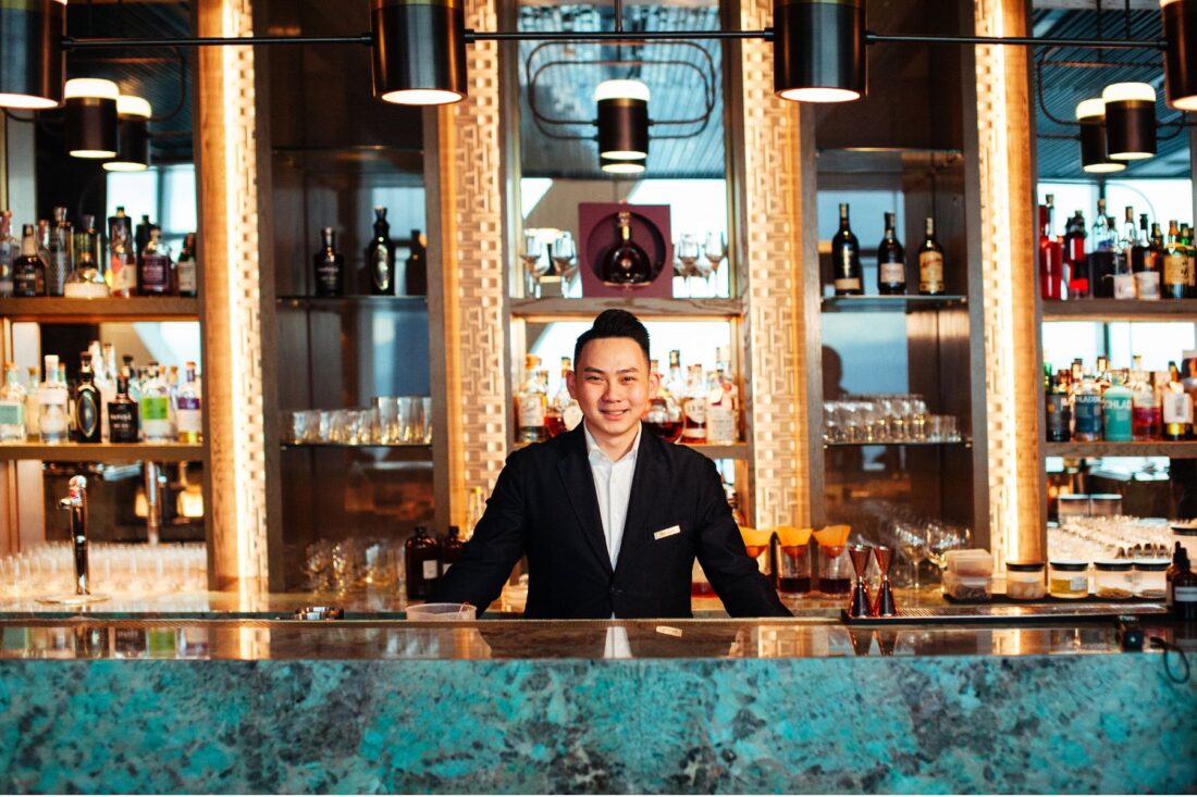 At Southeast Asia’s only chocolate-themed bar, Beverage Manager Lee Wei Lung explores the art of cacao through refined bean-to-glass cocktails crafted with balance and depth.