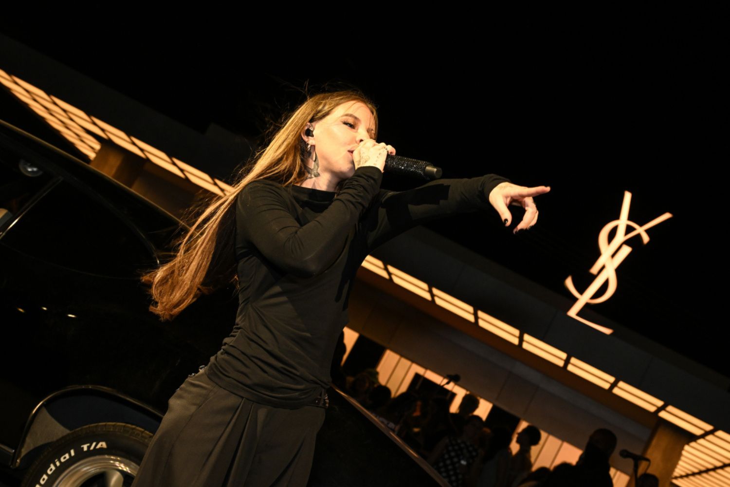 Young Miko at YSL Beauty Drive-Thru