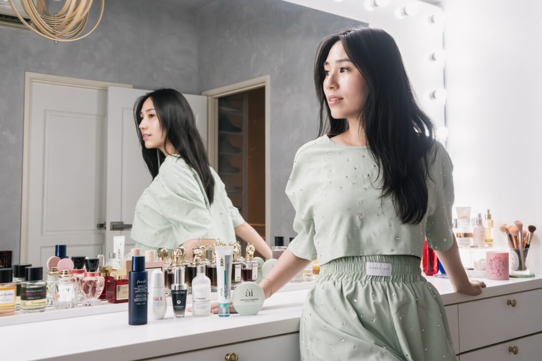 The content creator and entrepreneur breaks down the skincare routine behind her glowing, healthy-looking skin in our new beauty series, The Glow Diaries.