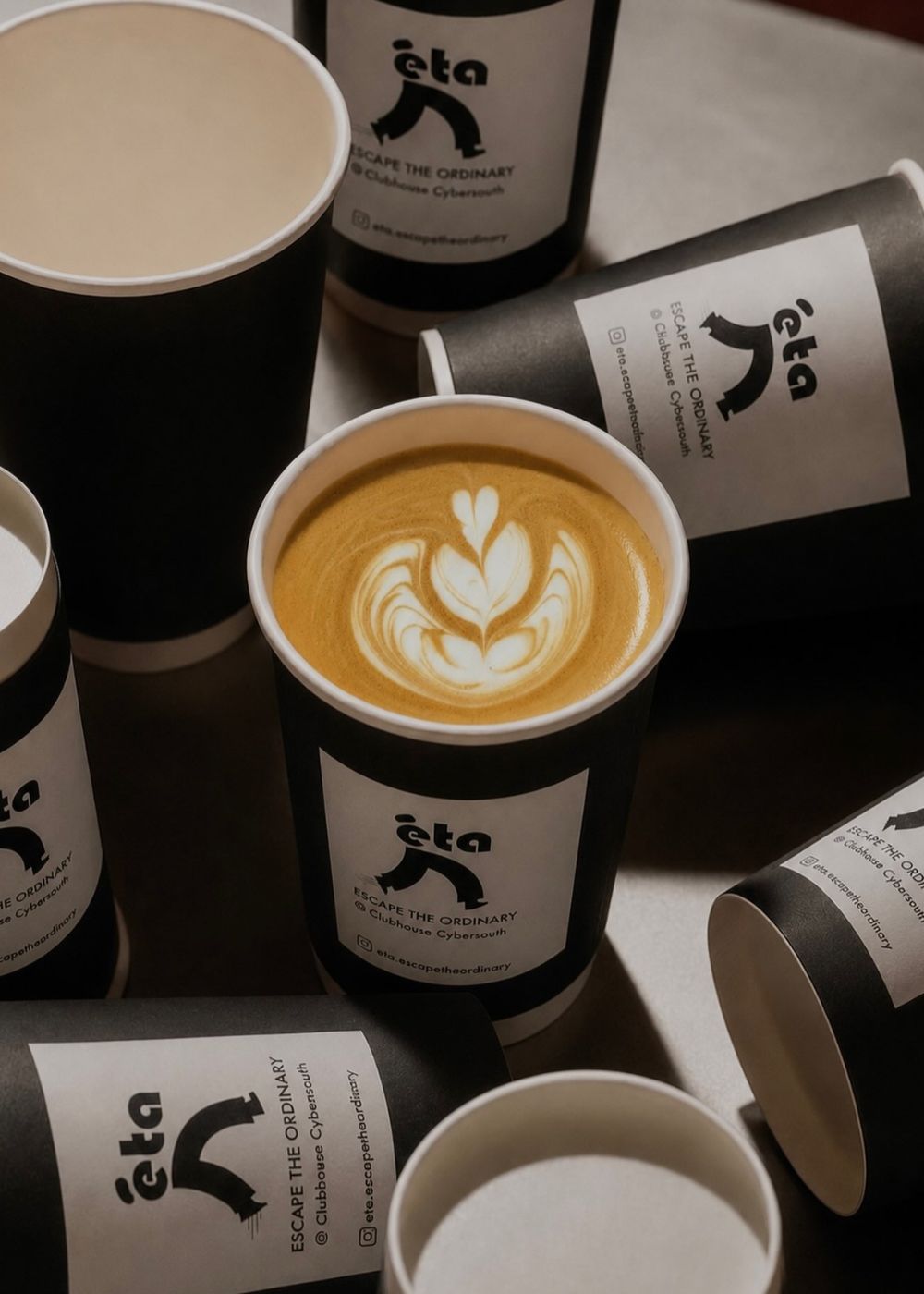 A breezy spot for evening lattes and blue skies.